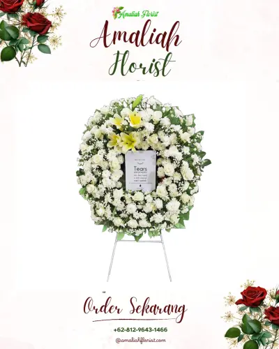 Krans Bunga Duka Cita sadarkarya